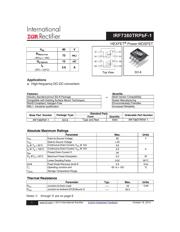 IRF7380TRPBF-1 datasheet.datasheet_page 1