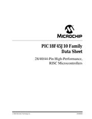 PIC18F24J10T-I/ML Datenblatt PDF