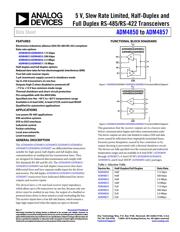 ADM4852 数据规格书 1