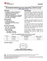 ADC101S051CISDX/NOPB datasheet.datasheet_page 1