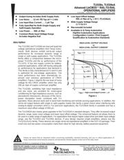 TLV2264 datasheet.datasheet_page 1