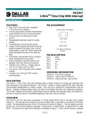 DS2417P datasheet.datasheet_page 1