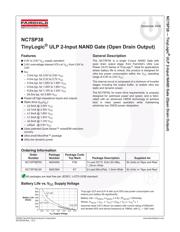 NC7SP38P5X datasheet.datasheet_page 1