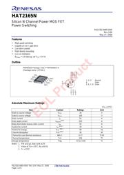 HAT2165N 数据规格书 3