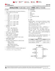 SN74LV1T86 数据规格书 1