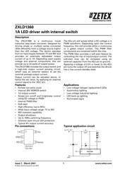 ZXLD1350ET5TA Datenblatt PDF