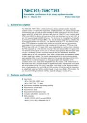 74HCT193D,652 datasheet.datasheet_page 1