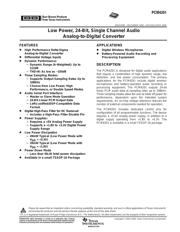 PCM4201PWRG4 datasheet.datasheet_page 1