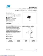 STD40NF03L_07 数据规格书 1