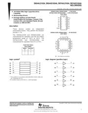 SN74ALS1034N datasheet.datasheet_page 1