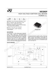 VB326SP-E 数据规格书 1