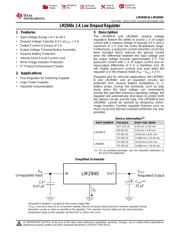 LM2940CT-5.0/NOPB Datenblatt PDF