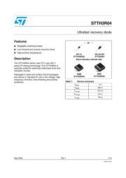 STTH3R04 datasheet.datasheet_page 1