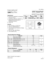 IRF7832TRPBF datasheet.datasheet_page 1