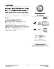 74HCT32DTR2G datasheet.datasheet_page 1