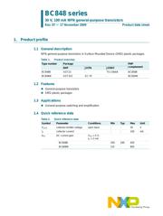 BC848W datasheet.datasheet_page 1