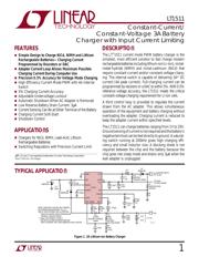 LT1511CSW 数据规格书 1