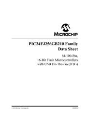 PIC24FJ256GB210T-I/PT 数据手册