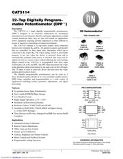 CAT5114ZI-50-GT3 datasheet.datasheet_page 1