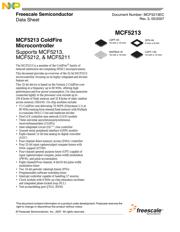 MCF5213CAF66 数据手册