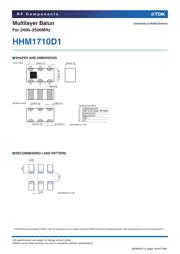 HHM-1710D1 数据规格书 2
