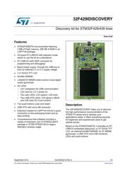 STM32F429I-DISCO 数据规格书 1