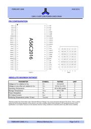 AS6C2016-55ZIN datasheet.datasheet_page 3