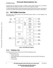 MCF5206EAB40 数据规格书 2
