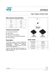 STTH212 datasheet.datasheet_page 1