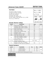 IRFU310A datasheet.datasheet_page 1