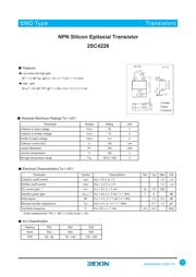 2SC4226 datasheet.datasheet_page 1