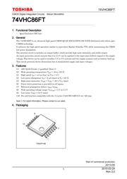 74VHC86FT(BE) datasheet.datasheet_page 1
