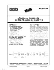 PCM1710U/1K datasheet.datasheet_page 1