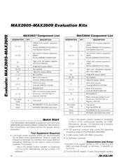 MAX2605 数据规格书 2