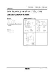 2SB1412TLR datasheet.datasheet_page 1