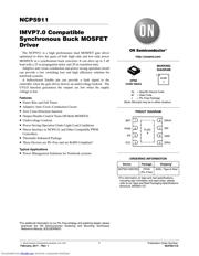 NCP5911 数据规格书 1