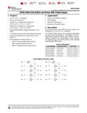 SN74LV244APW datasheet.datasheet_page 1