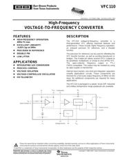 VFC110 datasheet.datasheet_page 1