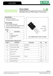 2SA1943 datasheet.datasheet_page 1