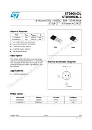 STD90N03L datasheet.datasheet_page 1