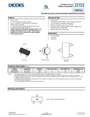 FMMT618TA Datenblatt PDF