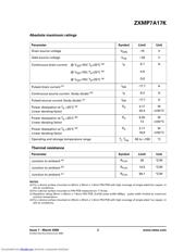 ZXMP7A17K datasheet.datasheet_page 2