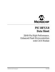 PIC18F458-I/PT 数据规格书 1