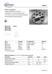 BBY51-03W E6327 数据规格书 1