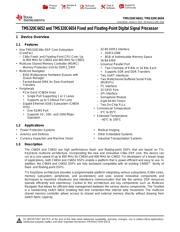 TMS320C6654CZH8 datasheet.datasheet_page 1