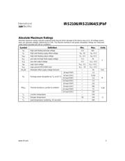 IRS21064SPBF datasheet.datasheet_page 2