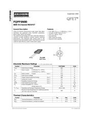 FQPF6N80 数据规格书 1