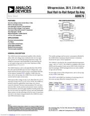 AD8676 datasheet.datasheet_page 1