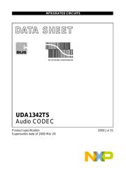 UDA1342TS/N1,518 datasheet.datasheet_page 1