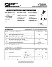 APT30D20BCA 数据规格书 1